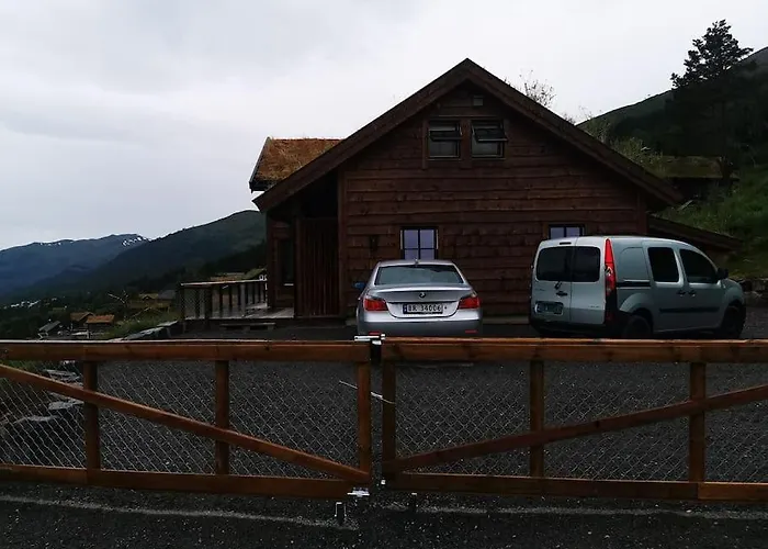 In Beautiful Surroundings At Harpefossen