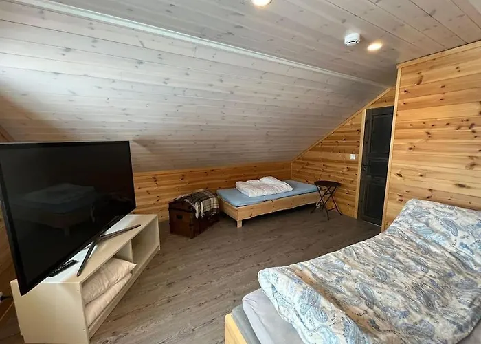 In Beautiful Surroundings At Harpefossen *